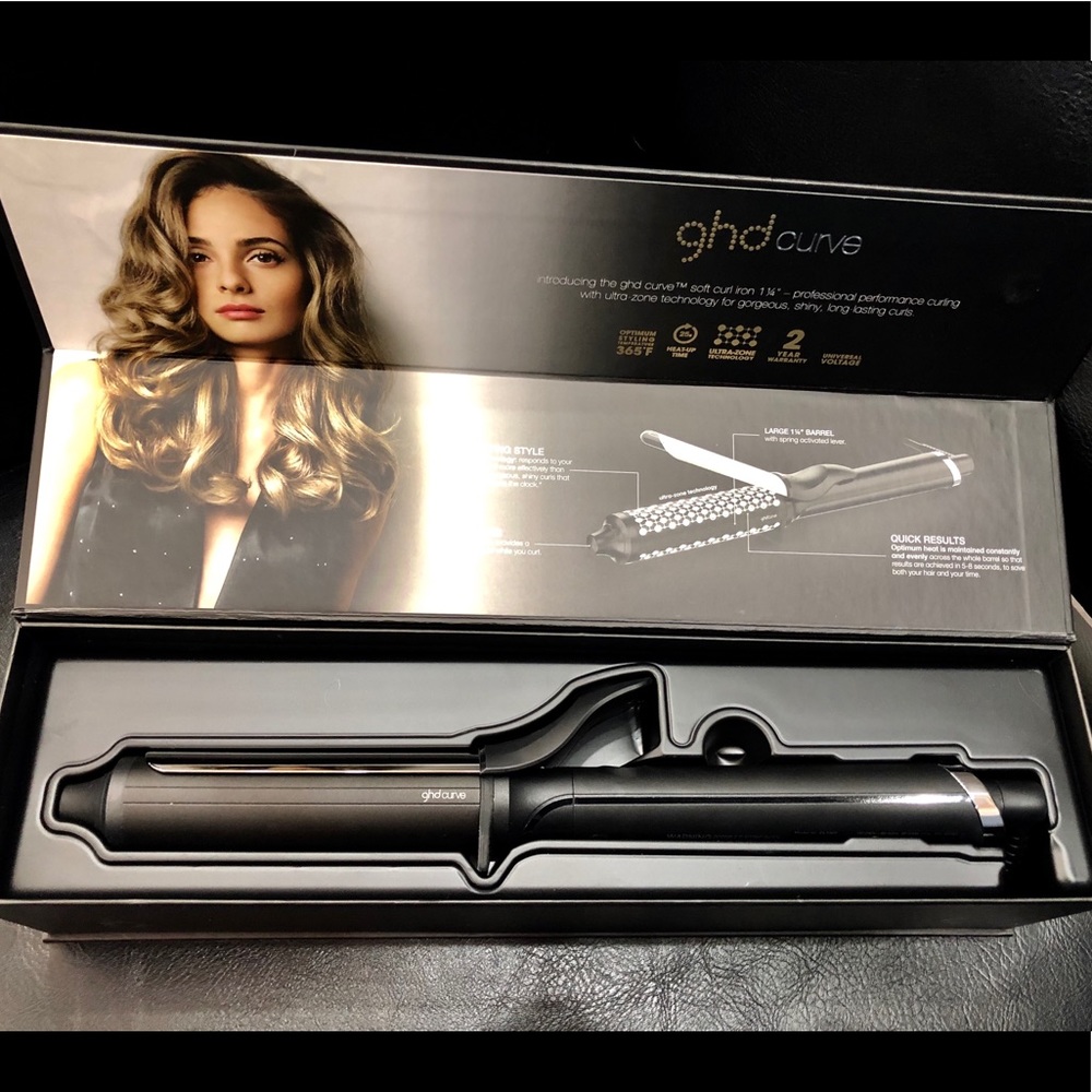 GHD CURLING IRON  1 1/4-inch barrel